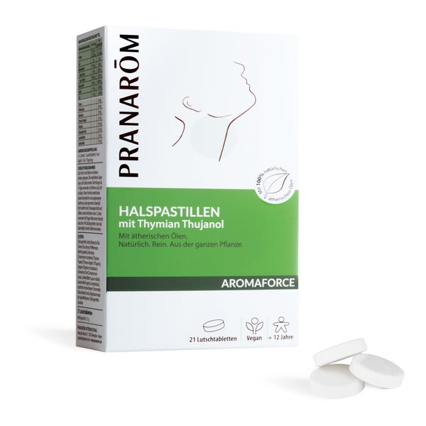 Pranarom Halspastillen Thymian Thujanol 21 St
