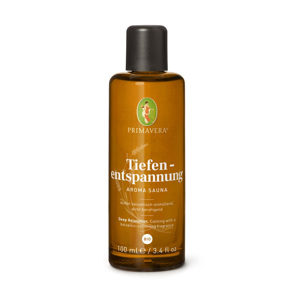 Primavera Tiefenentspannung Aroma Sauna Bio 100 ml