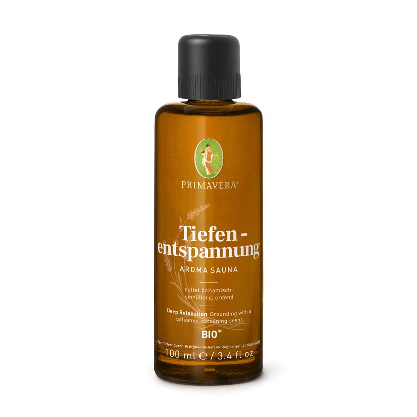 Primavera Tiefenentspannung Aroma Sauna Bio 100 ml