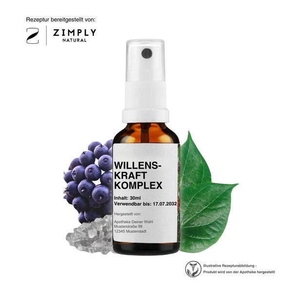 Zimply Natural WILLENSKRAFT KOMPLEX - Pflanzbasierte Rezeptur 30 ml