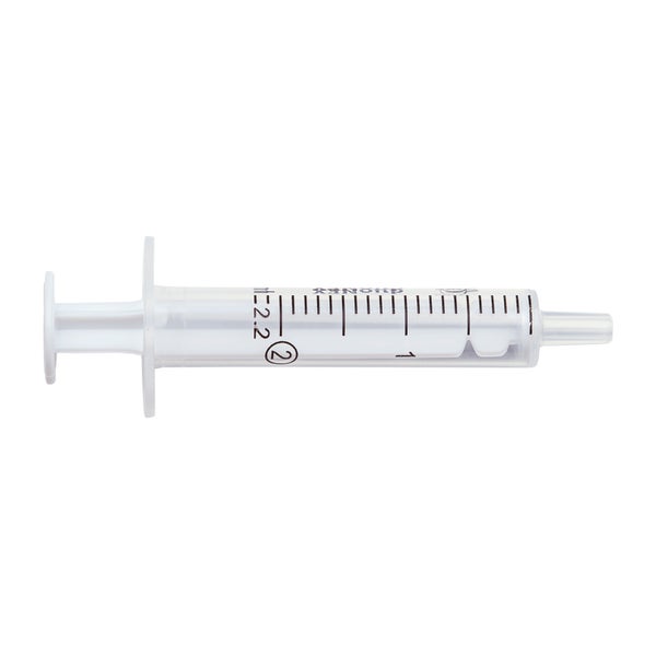10 x Zarys duoNEX Einwegspritze 2 ml Spritze ohne Kanüle Nadel Einmalspritze 10 St