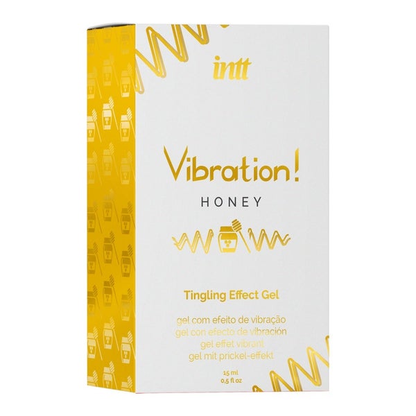 «Vibration! Honey» stimulierendes Intimgel, Honiggeschmack (0.015 l) 15 ml