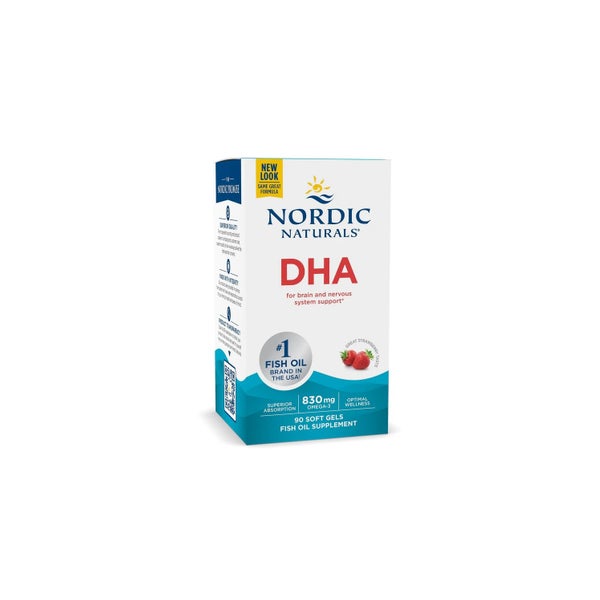 DHA 830 mg Erdbeergeschmack 90 St