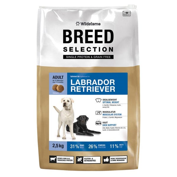 Wildsterne Breed Labrador Retriever 2,5 kg
