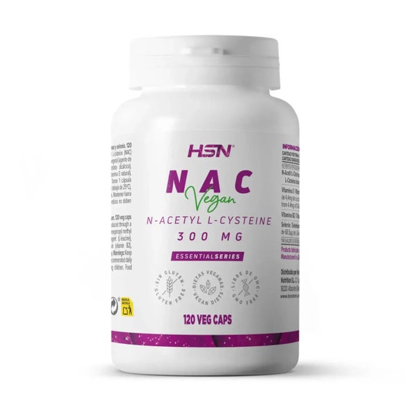 NAC (N-ACETYL-L-CYSTEIN) 300 mg - 120 veg caps 120 St