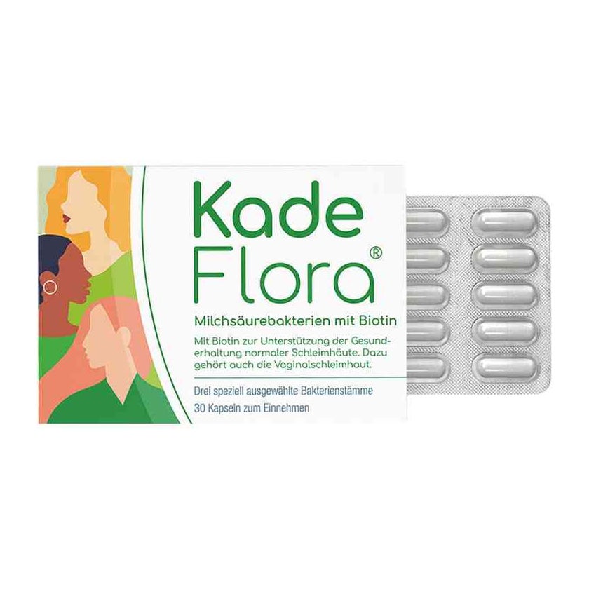 Kadeflora Milchsäurebakterien mit Biotin 30 St