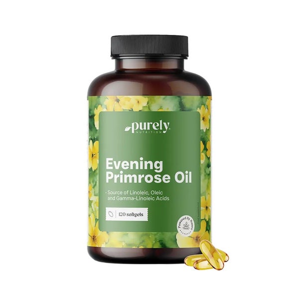 Purely Evening Primrose Oil (Nachtkerzenöl) 1000 mg 120 St