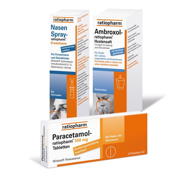 Erkältungsset ratiopharm 1 Set