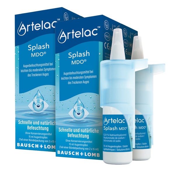 Artelac™ Splash MDO® Viererpack 4X15 ml