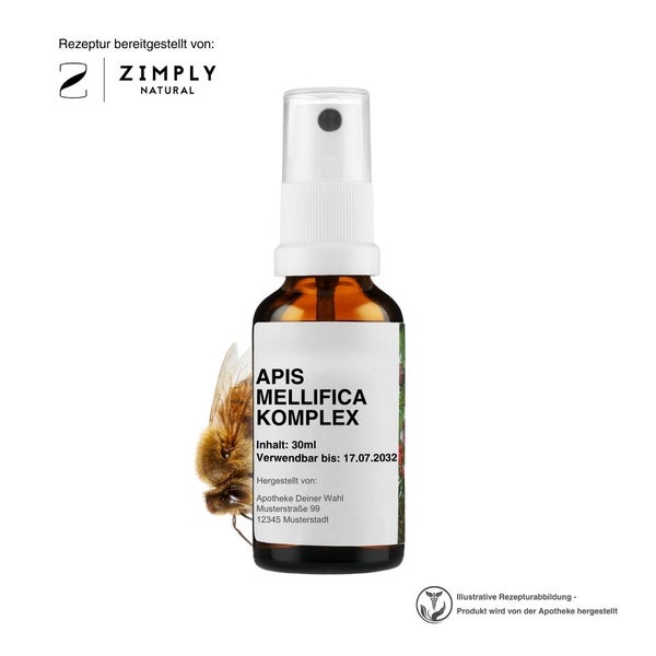 Zimply Natural APIS MELLIFICA KOMPLEX - Pflanzbasierte Rezeptur 30 ml