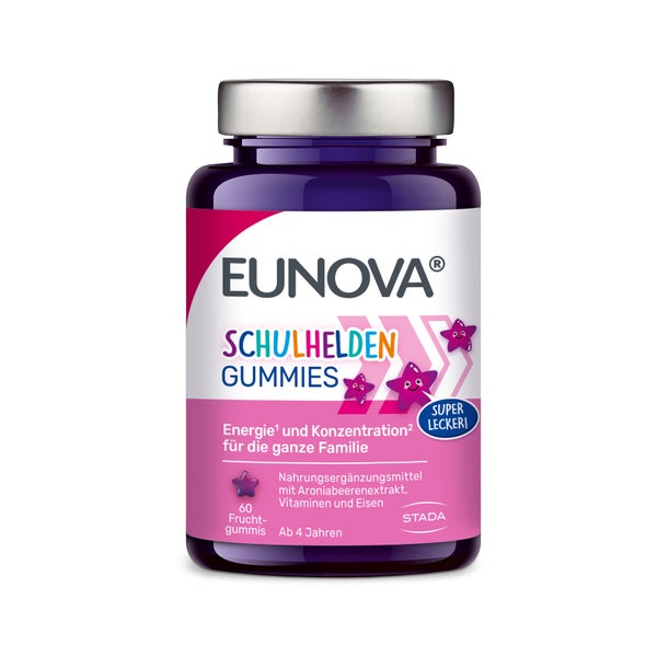 EUNOVA® Schulhelden Gummies 60 St
