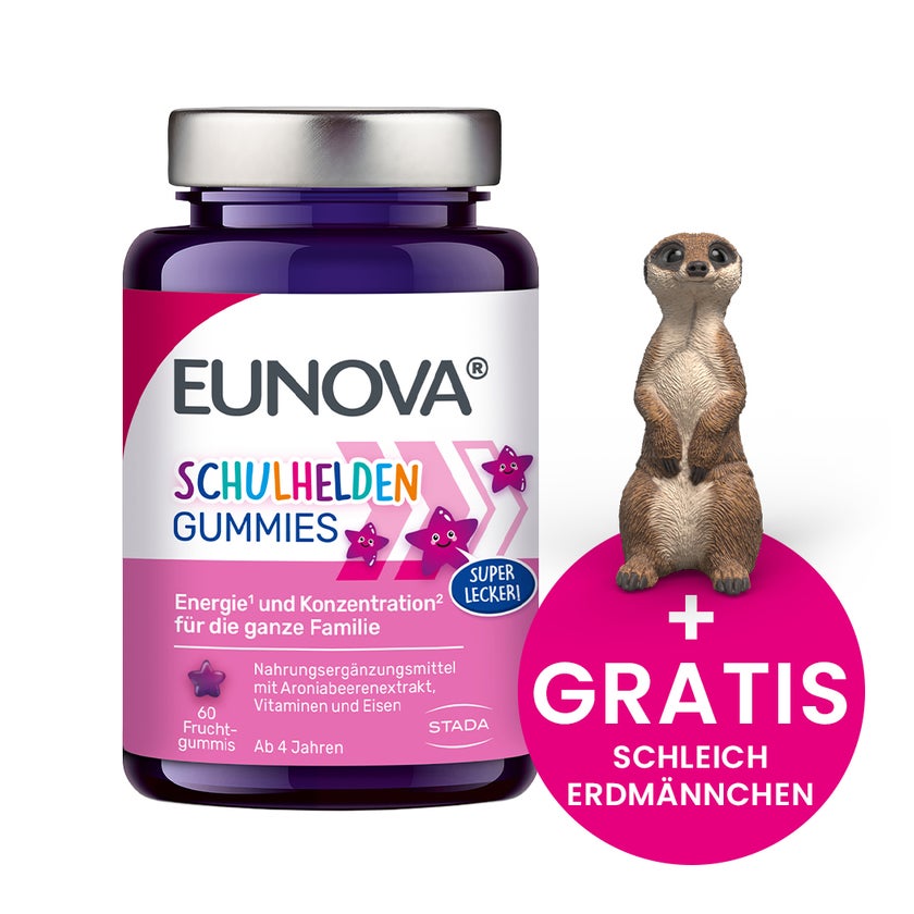 EUNOVA® Schulhelden Gummies 60 St