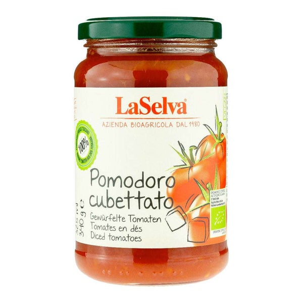 LaSelva Tomatenwürfel - Cubettato Bio 340 g