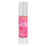 «Pink Petals» Massageöl 50 ml, Rosenduft, vegan, gleitfähig (0.05 l) 50 ml