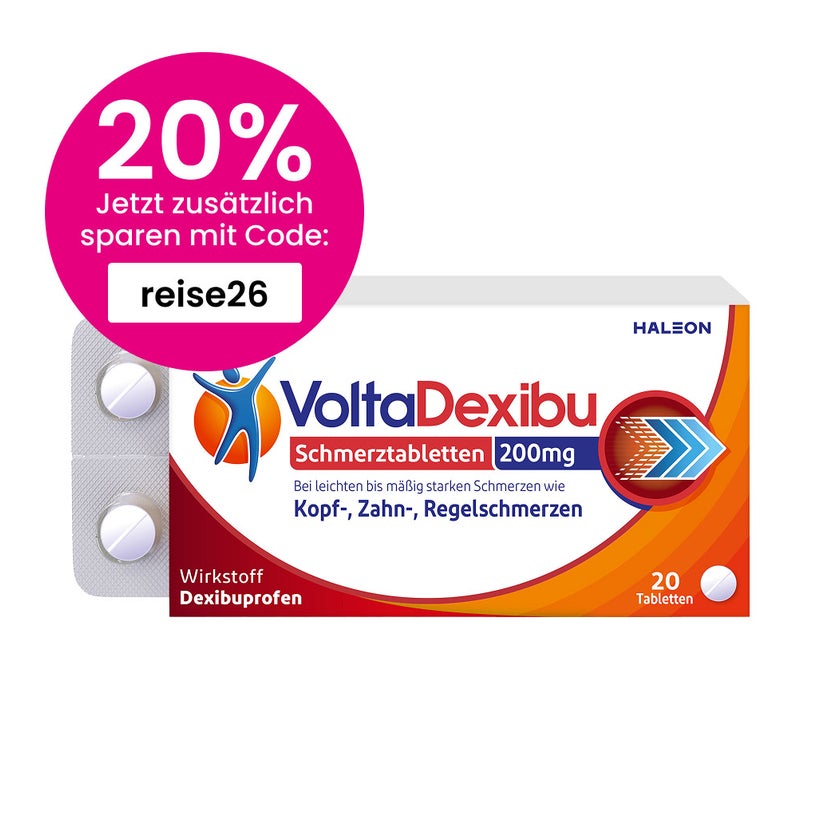 Voltadexibu Schmerztabletten 200 Mg Filmtabletten 20 St