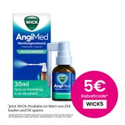 Wick Angimed Mentholgeschmack 2mg/ml+0,5mg/ml Spray 30 ml