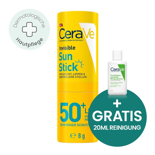 CeraVe Invisible Sun Stick LSF 50+ 8 g