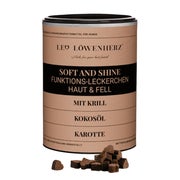 LEO LÖWENHERZ Soft and Shine 340g – Weiche Hundeleckerlis mit Krill 0.37 kg