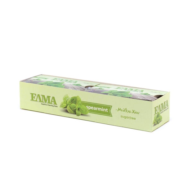 ELMA Minze Mastix-Kaugummi zuckerfrei Box (10 x 10) 100 St