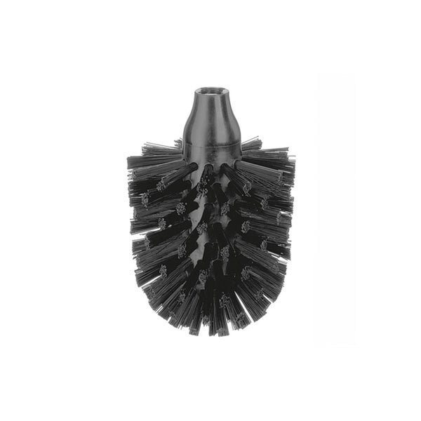 KELA WC-Ersatz-Bürstenkopf La Brosse Kunststoff 12,6cm Ø8cm schwarz