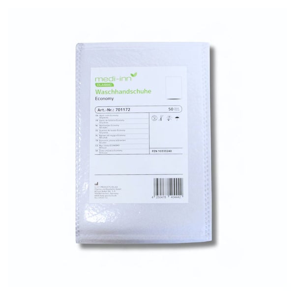 Medi-Inn Einmal-Waschhandschuhe Economy 15 x 22 cm 50er Pack 2000 St