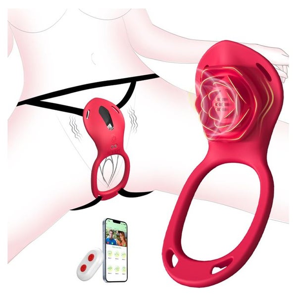 YAWNSHE  Penisring Vibrator Sex Spielzeug 1 St