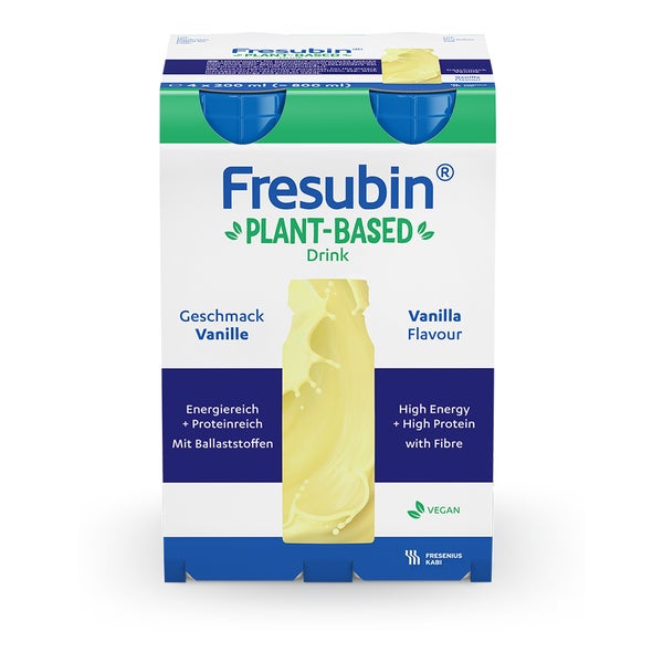 Fresubin Plant-Based Trinknahrung Vanille 4X200 ml