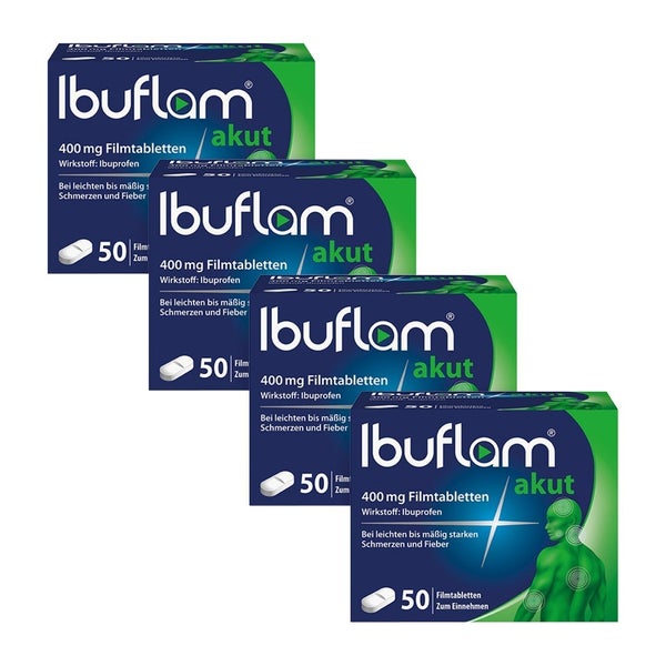 Ibuflam akut 400mg Sparset 4X50 St