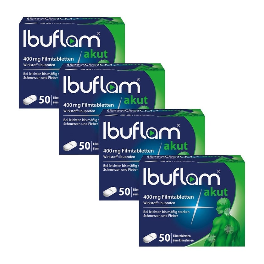 Ibuflam akut 400mg Sparset 4X50 St
