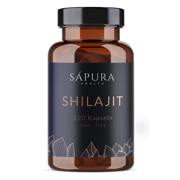Shilajit Kapseln | Hochdosiert 500mg | Fulvin- & Huminsäure 120 St