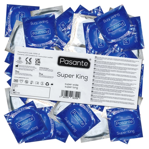 Super King Size extra breit 69mm 144 Kondome (144 Kondome) 144 St