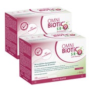 Produktabbildung: OMNI BIOTIC® SR-9 mit B-Vitaminen Doppelpack 2X28X3 g