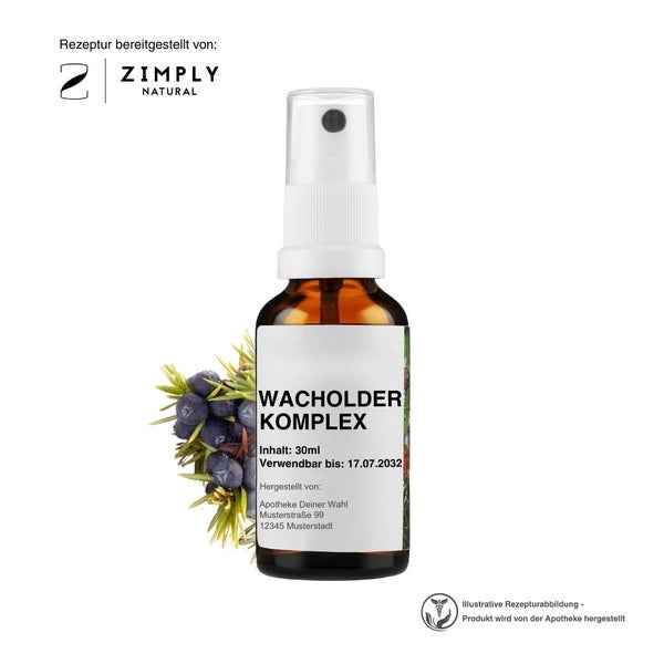 Zimply Natural WACHOLDER KOMPLEX - Pflanzbasierte Rezeptur 30 ml