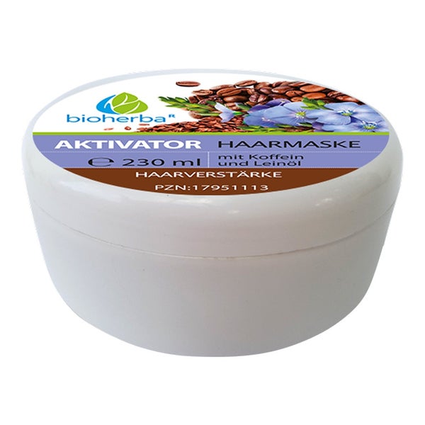 Bioherba Haarmaske Aktivator Mit Koffein & Leinöl Energie & Kraft 230 ml