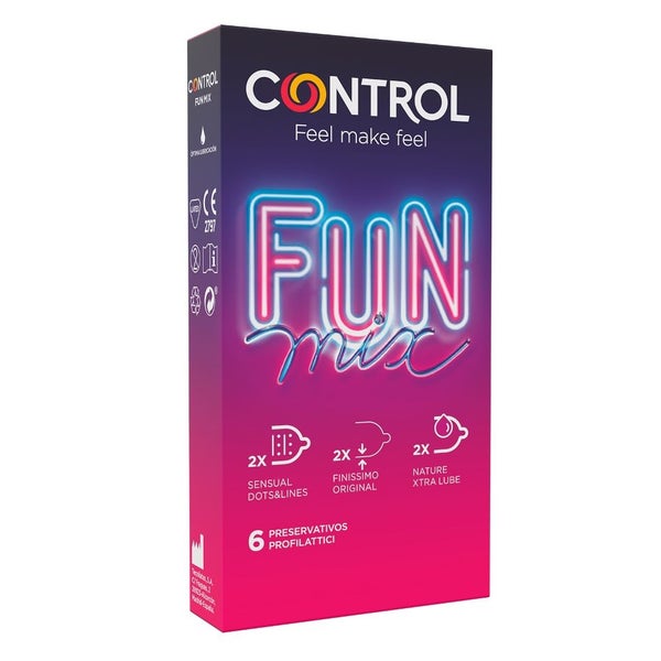 Control Condoms - Fühlen Sie Spass Mix 6 St