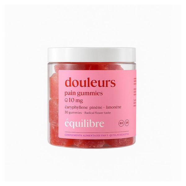 Equilibre - CBG-Gummibärchen SCHMERZEN + Curcumin 30 St