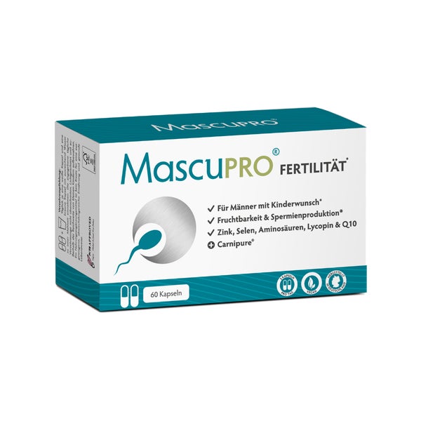 MascuPRO Fertilität - Kinderwunsch & Fruchtbarkeit 60 St