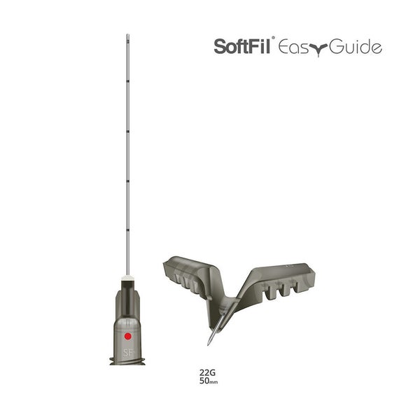 SoftFil EasyGuide 22G 50mm | stumpfe Mikrokanülen 20 St