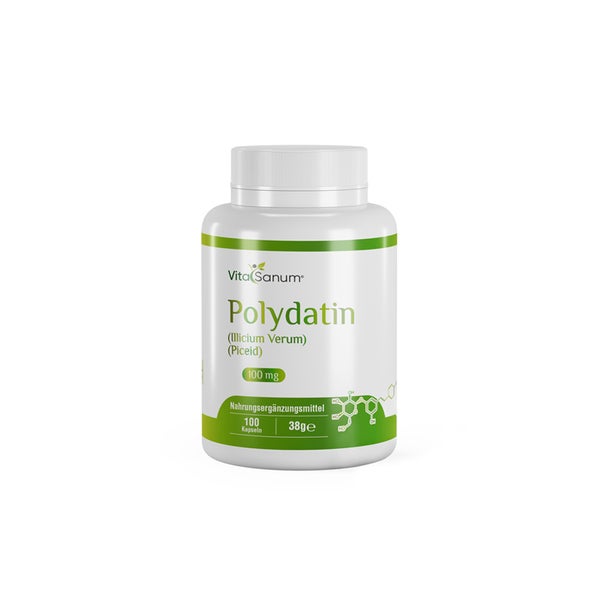 VitaSanum®- Polydatin (Illicium Verum) (Piceid) 100 mg 100 Kapseln 100 St