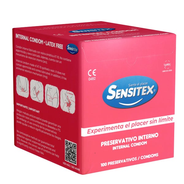 Internal Condom 100 latexfreie Frauenkondome (100 Kondome) 100 St