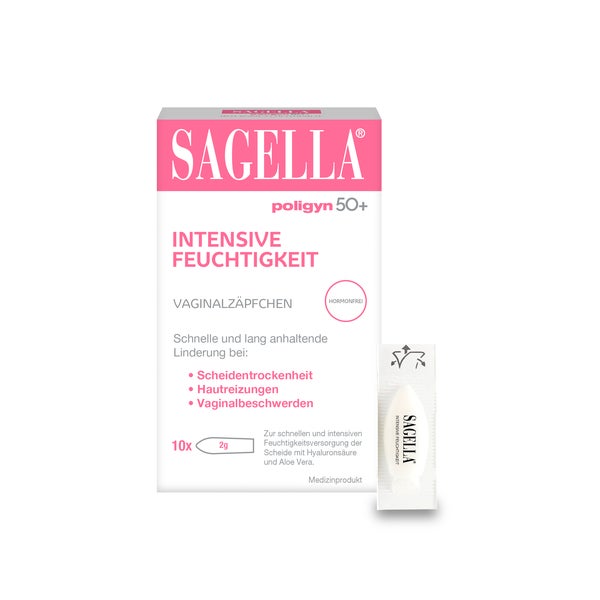 Sagella Poligyn 50+ Intensive Feuchtigkeit Ovula 10 St