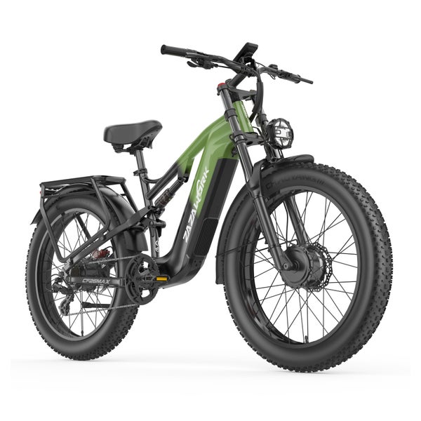ZAZAWORK CF26 MAX Elektro-Mountainbike, 48V 25Ah Akku,Grün 1 St