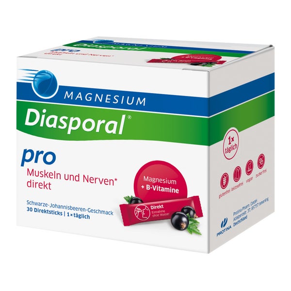 Magnesium Diasporal Pro Muskeln und Nerven direkt 30 St