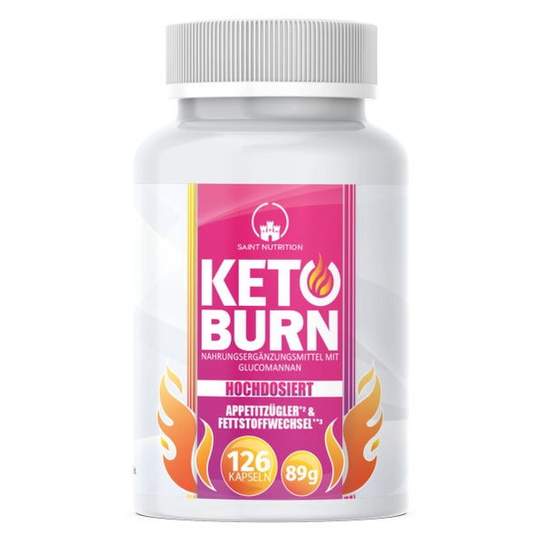 Saint Nutrition® Keto Burn | Ziele beim Abnehmen 89 g