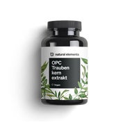 Produktabbildung: OPC Traubenkernextrakt - 240 hochdosierte Kapseln für 8 Monate - Reines OPC aus europäischen Weintrauben - Laborgeprüft, Vegan und in Deutschland produziert 142 St