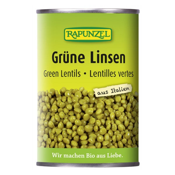 Rapunzel - Grüne Linsen in der Dose 400 g