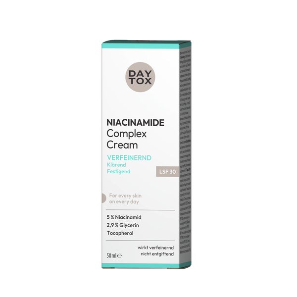 DAYTOX Niacinamide Complex Cream LSF30 | verfeinernd & pflegend 50 ml