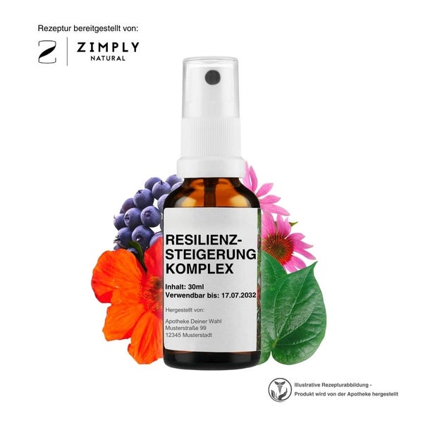 Zimply Natural RESILIENZSTEIGERUNG KOMPLEX - Pflanzbasierte Rezeptur 30 ml