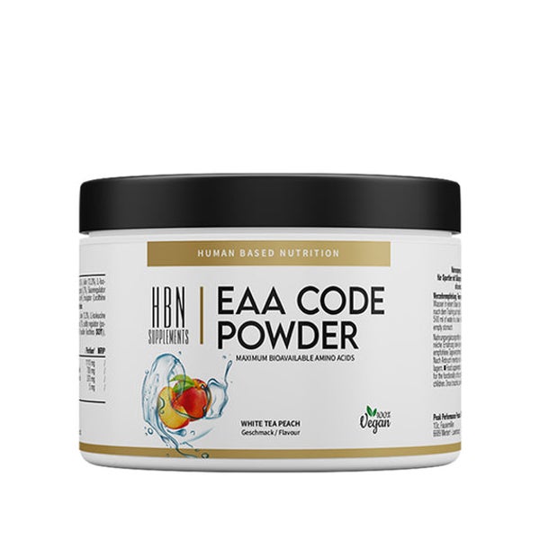 HBN Supplements - EAA Code Powder - White Tea Peach 280 g