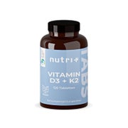 nutri+ Vitamin D3 K2 Tabletten Depot- hochdosiert - 120 Tabs 120 St